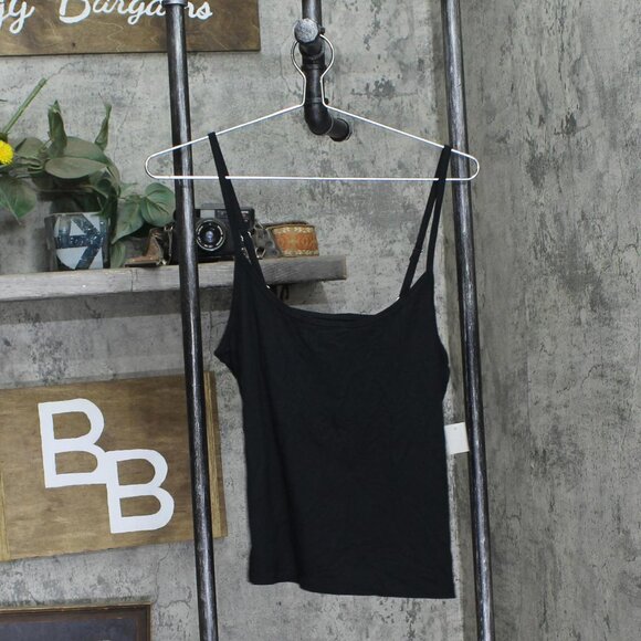 NEW State Of Day Womens 2-Pc. Fluid-Knit Pajama Tops 100189719MS Deep Black M - Picture 4 of 7